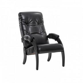 Кресло для отдыха Модель 61 Венге, к/з Vegas Lite Black в Екатеринбурге - germes-mebel.ru | фото