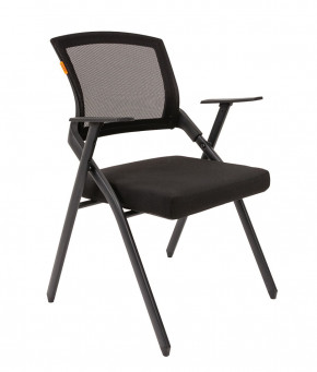 Кресло для посетителей CHAIRMAN NEXX (ткань стандарт черный/сетка DW-01) в Екатеринбурге - germes-mebel.ru | фото