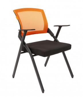 Кресло для посетителей CHAIRMAN NEXX (ткань стандарт черный/сетка DW-66) в Екатеринбурге - germes-mebel.ru | фото