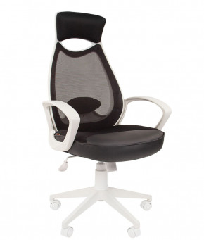 Кресло для руководителя  CHAIRMAN 840 white (TW 11 черный/сетка TW 01 черная) в Екатеринбурге - germes-mebel.ru | фото
