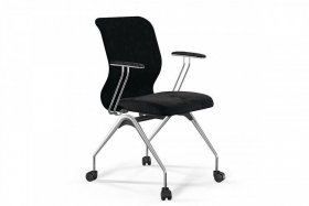 Кресло ErgoLife Sit 8 Mr4-4T основание F53.W02, черный/хром в Екатеринбурге - germes-mebel.ru | фото