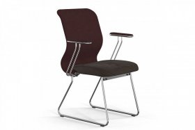 Кресло ErgoLife Sit 8 Mr4-4T основание F54, темно-коричневый/хром в Екатеринбурге - germes-mebel.ru | фото