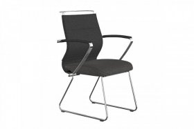 Кресло ErgoLife Sit Well M4-167K, темно-серый/хром в Екатеринбурге - germes-mebel.ru | фото