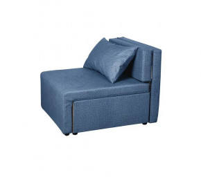 Кресло-кровать Милена (синий) Велюр в Екатеринбурге - germes-mebel.ru | фото