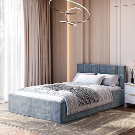 Кровать 120*200 см Ника КР-08 стальной в Екатеринбурге - germes-mebel.ru | фото