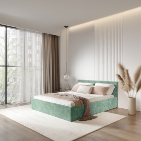 Кровать 140*200 см Ника КР-13 эвкалипт в Екатеринбурге - germes-mebel.ru | фото