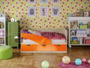 Кровать Бабочки (Оранжевый металлик) 1800 в Екатеринбурге - germes-mebel.ru | фото