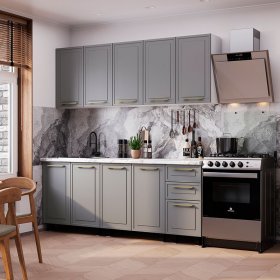 Кухня 2,0 м Адель гейнсборо в Екатеринбурге - germes-mebel.ru | фото