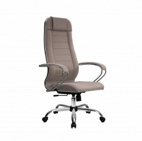 Кресло Метта Комплект B 1b 32P/K117, экокожа MPES молочный в Екатеринбурге - germes-mebel.ru | фото