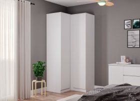 Шкаф угловой МОРИ МШУ 940, белый в Екатеринбурге - germes-mebel.ru | фото