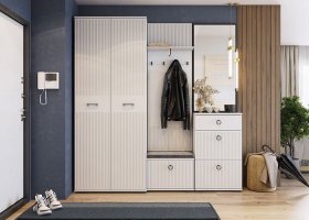 ШАРЛИЗ Прихожая (модульная) в Екатеринбурге - germes-mebel.ru | фото