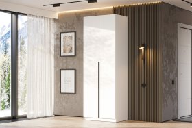 Шкаф шк-5 Белый текстурный 800 в Екатеринбурге - germes-mebel.ru | фото