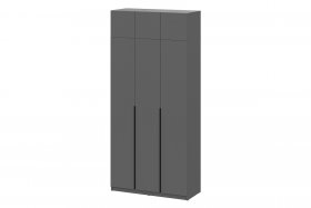 Шкаф шк-5 графит 1200, с антресолью в Екатеринбурге - germes-mebel.ru | фото