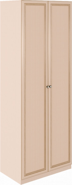 Шкаф 2 двери М02 Беатрис (дуб млечный) в Екатеринбурге - germes-mebel.ru | фото